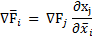 first order covariant tensor or vector